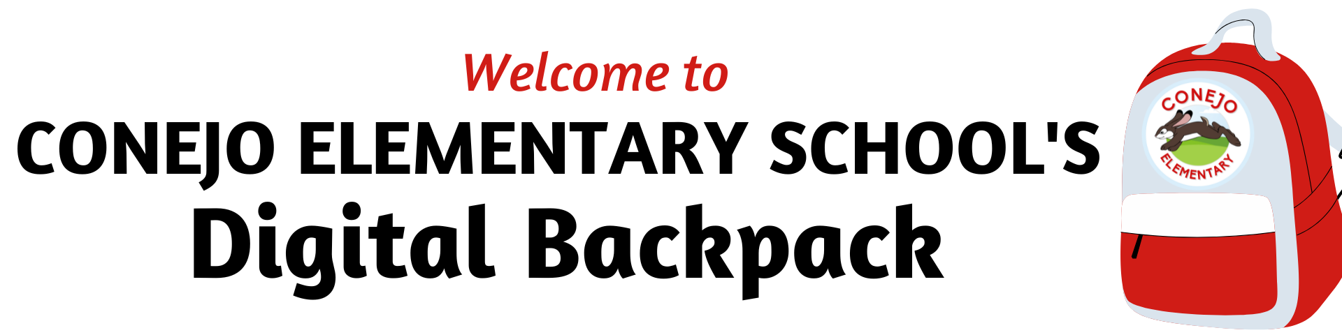 Welcome to Conejo Elementary's Digital Backpack
